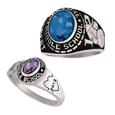 Jr high class on sale rings